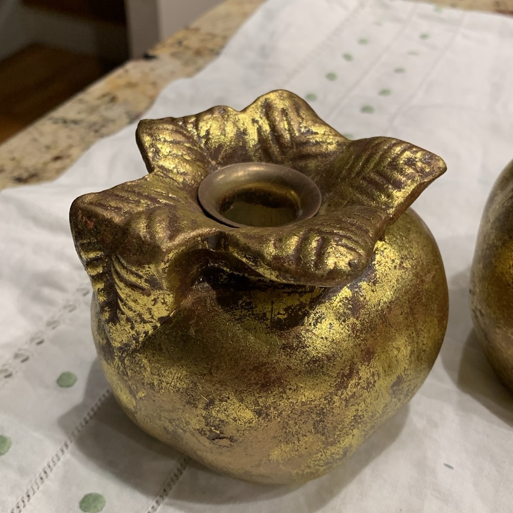 Vintage Ceramic Candle Holders - Picture 2 of 3